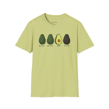 Avocado Life Cycle T-Shirt — Cute Avocado Stages Veggie Tee