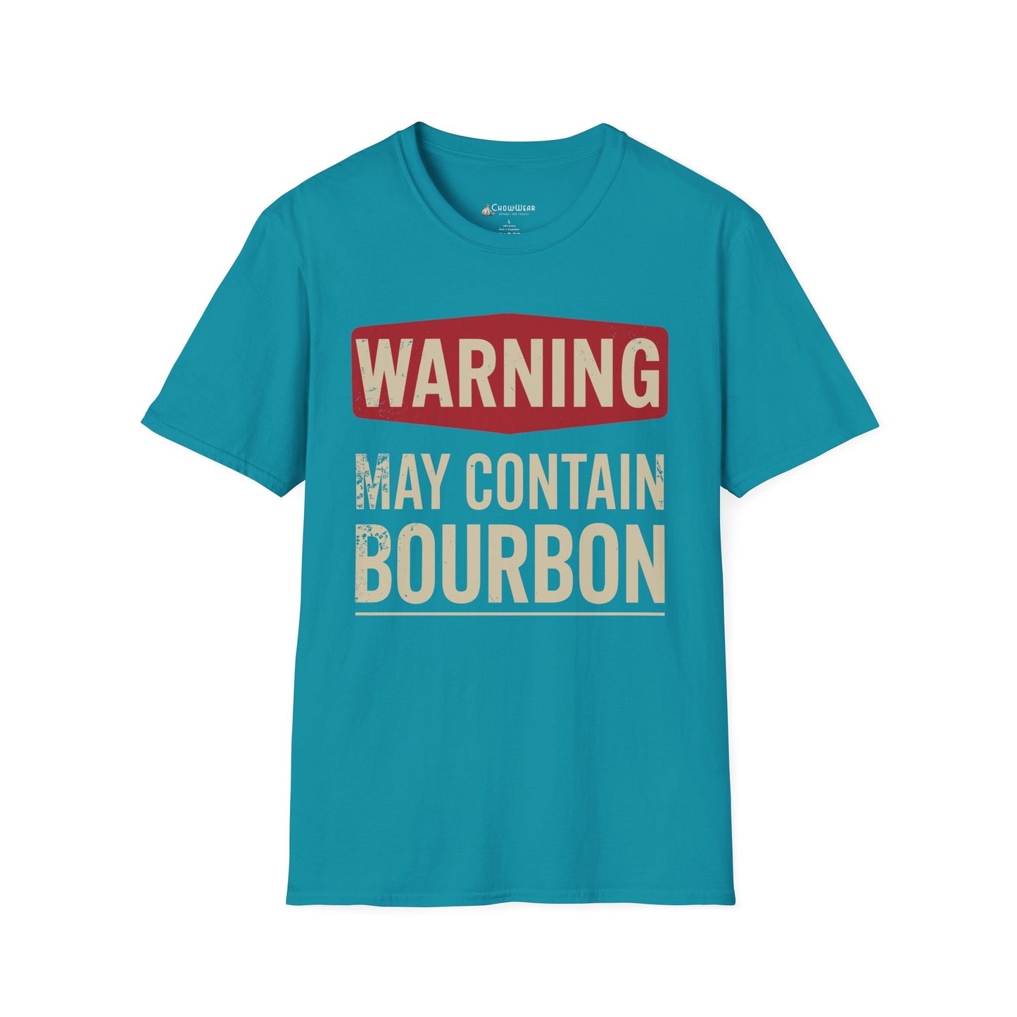 May Contain Bourbon T-Shirt — Funny Whiskey Lovers Tee