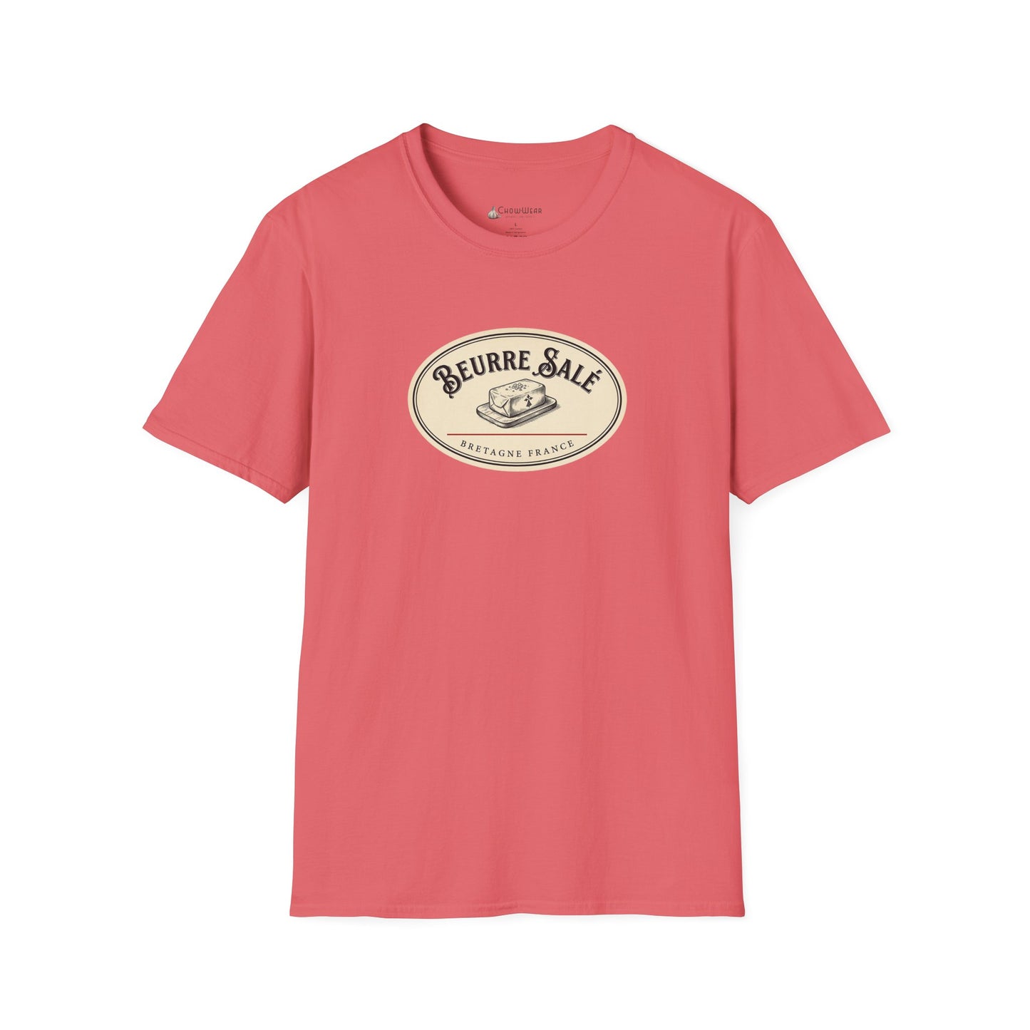 Beurre Salé Vintage Butter Patch T-Shirt — French Bakery Aesthetic