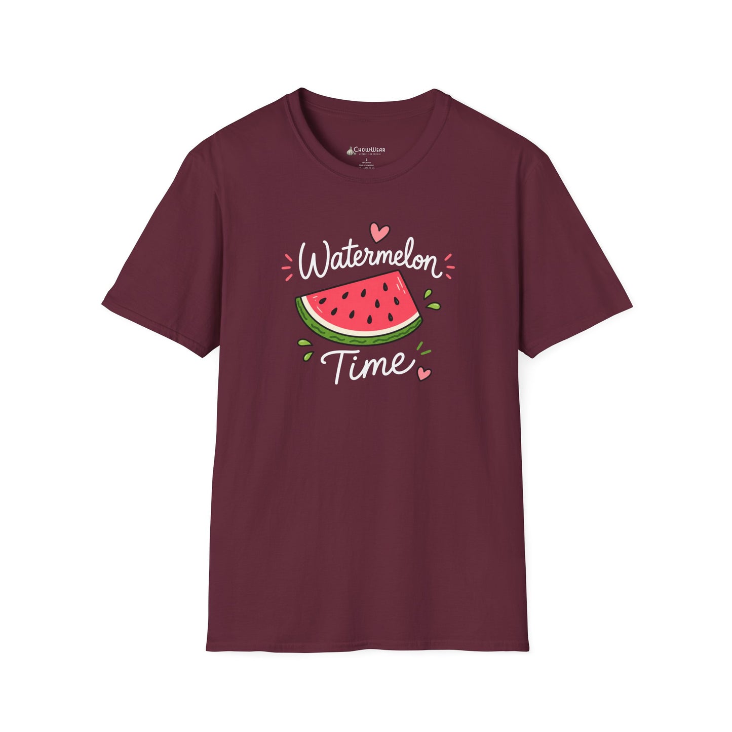Watermelon Time T-Shirt — Cute Summer Fruit Graphic Tee