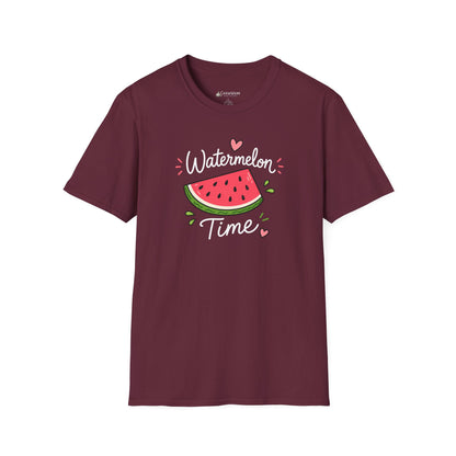 Watermelon Time T-Shirt — Cute Summer Fruit Graphic Tee