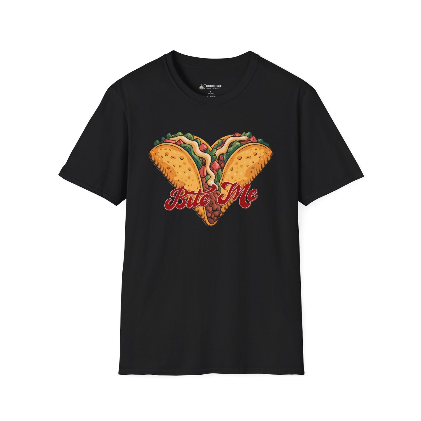 'Bite Me' Taco Lovers Mexican Foodie Street Food T-shirt