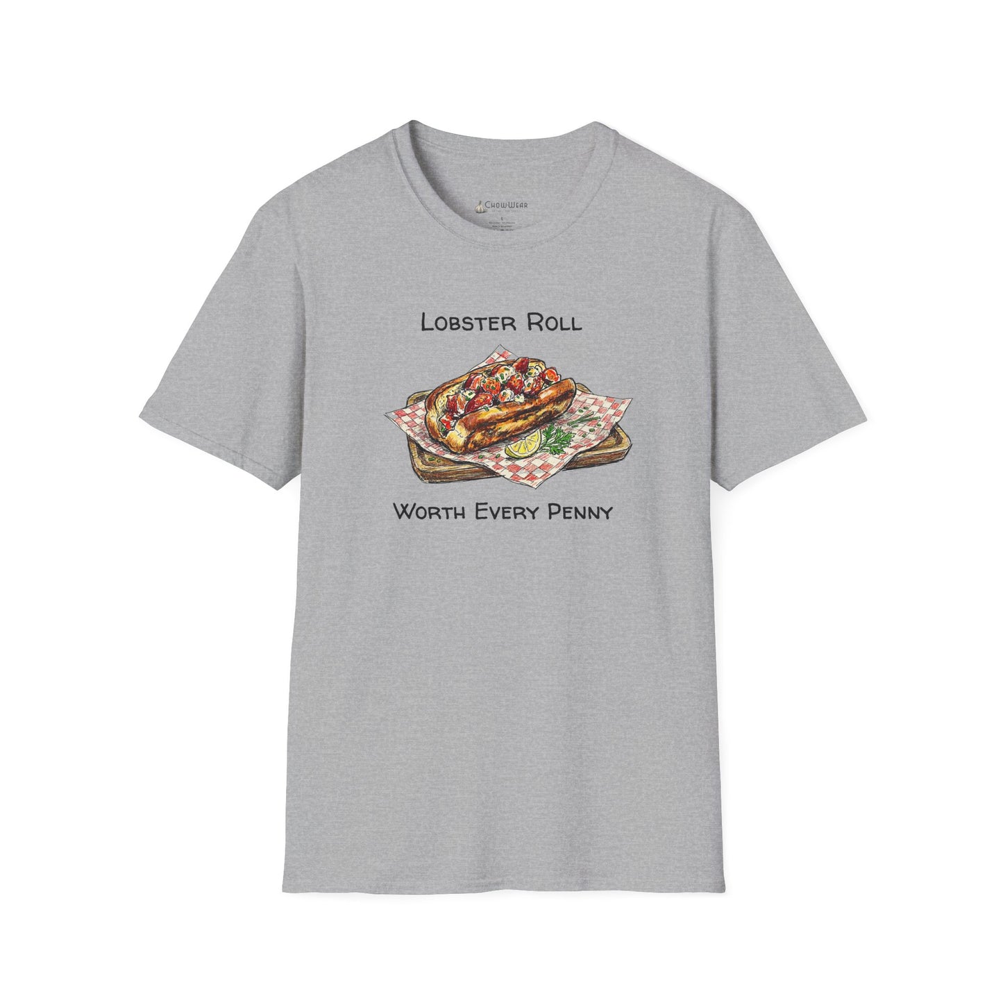 Lobster Roll Worth Every Penny T-Shirt — Seafood Lover Graphic Tee