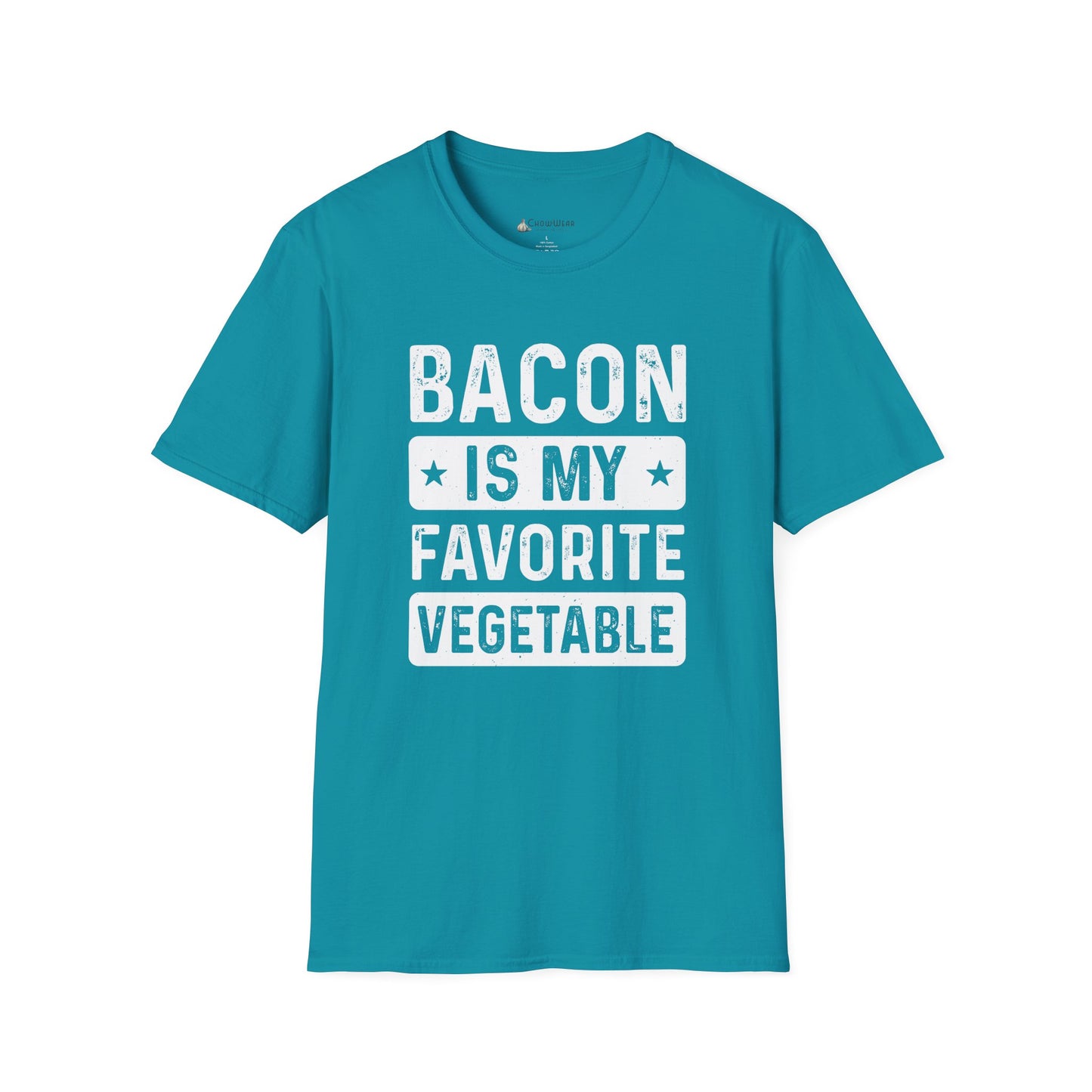 Bacon Is My Favorite Vegetable T-Shirt — Funny Foodie Meat Lover Tee