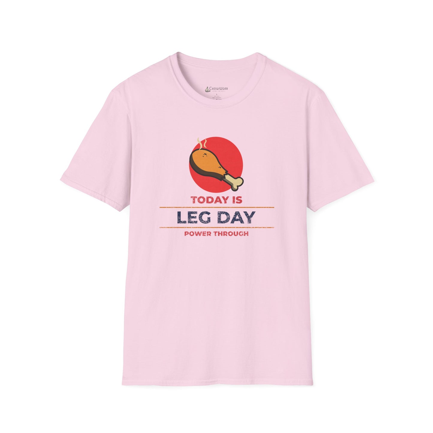 Leg Day T-Shirt - "Today is Leg Day" Fitness Workout Tee