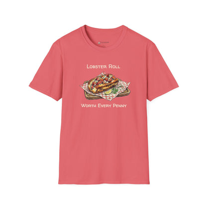 Lobster Roll Worth Every Penny T-Shirt — Seafood Lover Graphic Tee