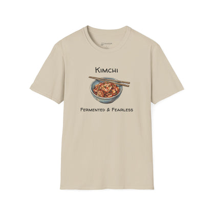 Kimchi T-Shirt — Fermented & Fearless Korean Food Graphic Tee