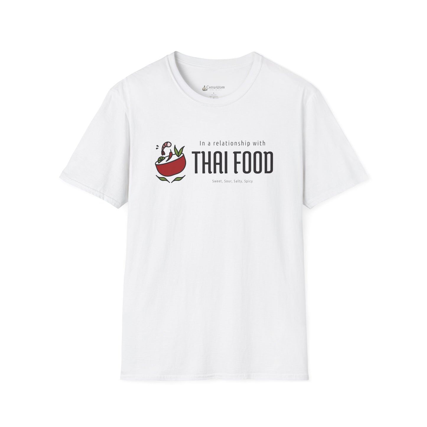 Thai Food Lovers T-Shirt — "In a Relationship with Thai Food" Graphic Tee
