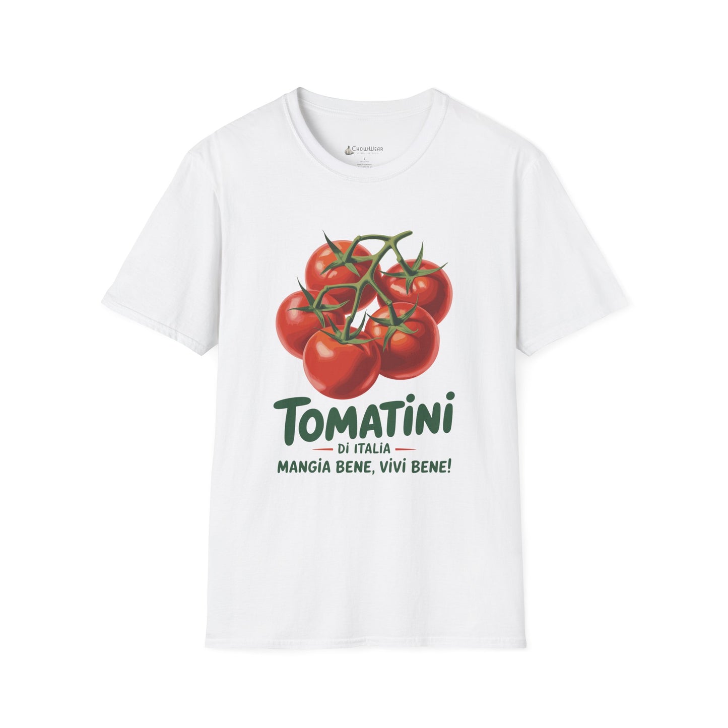 Tomatini Vintage Tomato Italian T-Shirt — Mangia Bene, Vivi Bene Italy