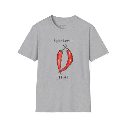 Thai Spice Chili T-Shirt – "Spice Level: Thai" Graphic Tee