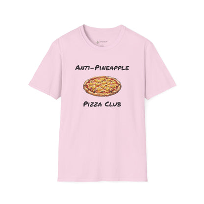 Anti-Pineapple Pizza Club T-Shirt — Funny No Hawaiian Pineapple Pizza Tee