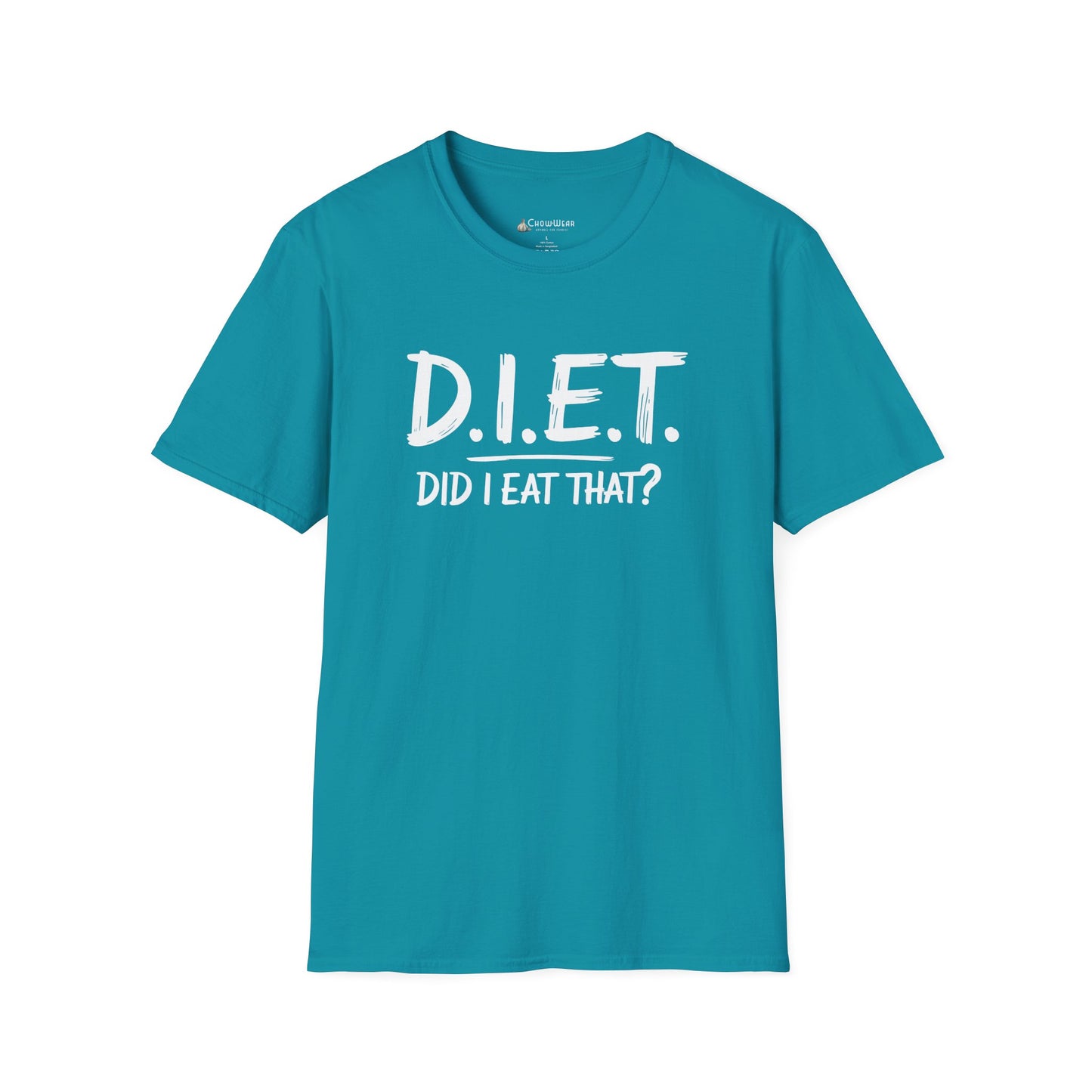T-Shirt — D.I.E.T. "Did I Eat That?" Funny Foodie Diet Tee