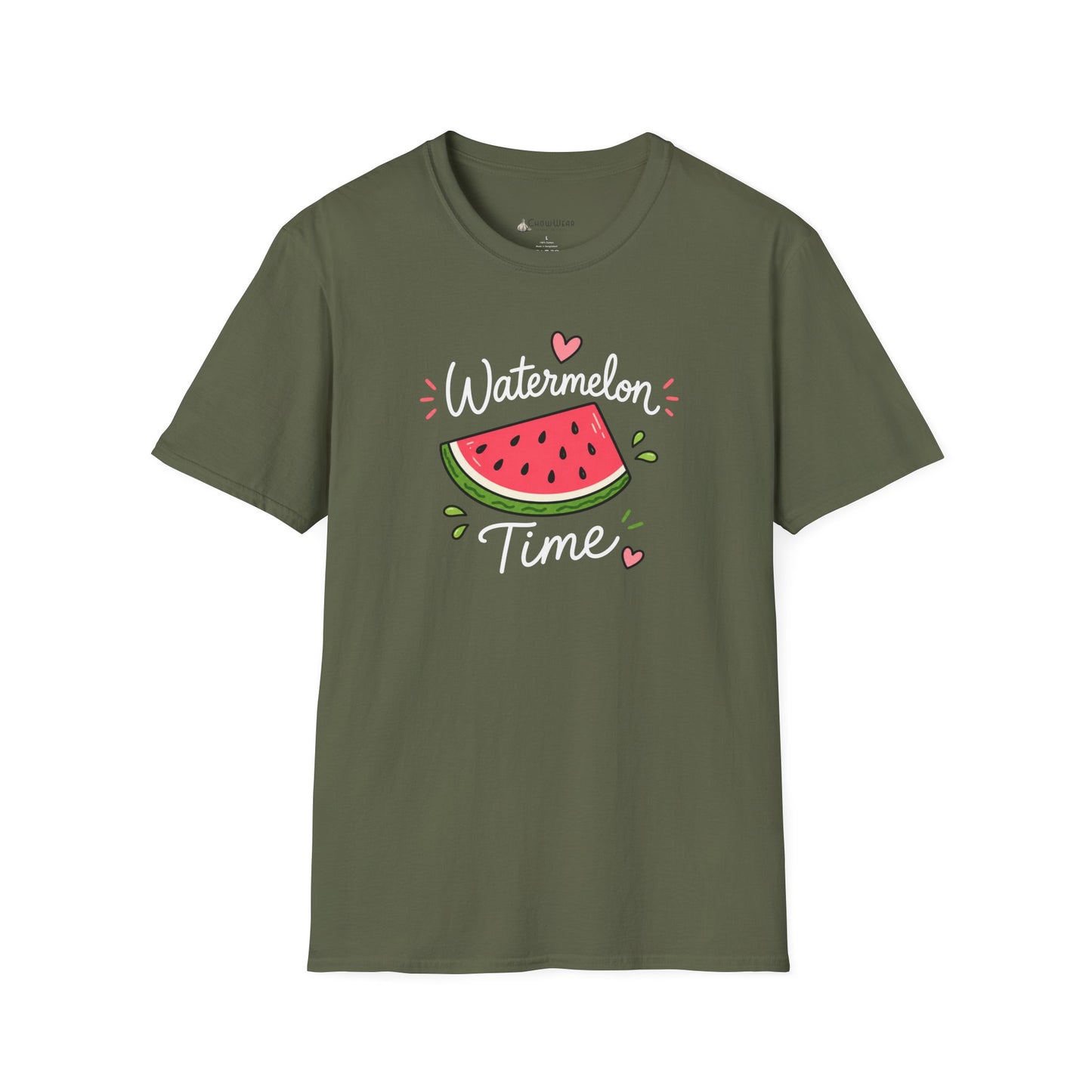 Watermelon Time T-Shirt — Cute Summer Fruit Graphic Tee