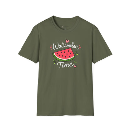Watermelon Time T-Shirt — Cute Summer Fruit Graphic Tee