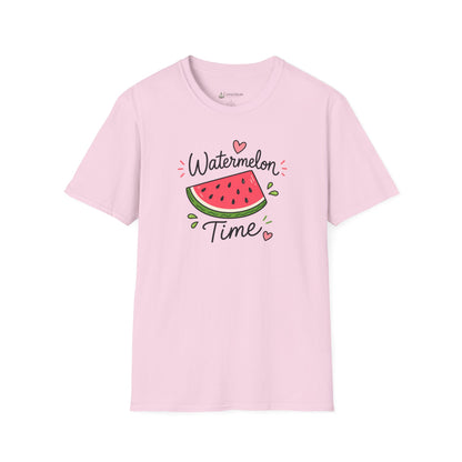 Watermelon Time T-Shirt — Cute Summer Fruit Graphic Tee