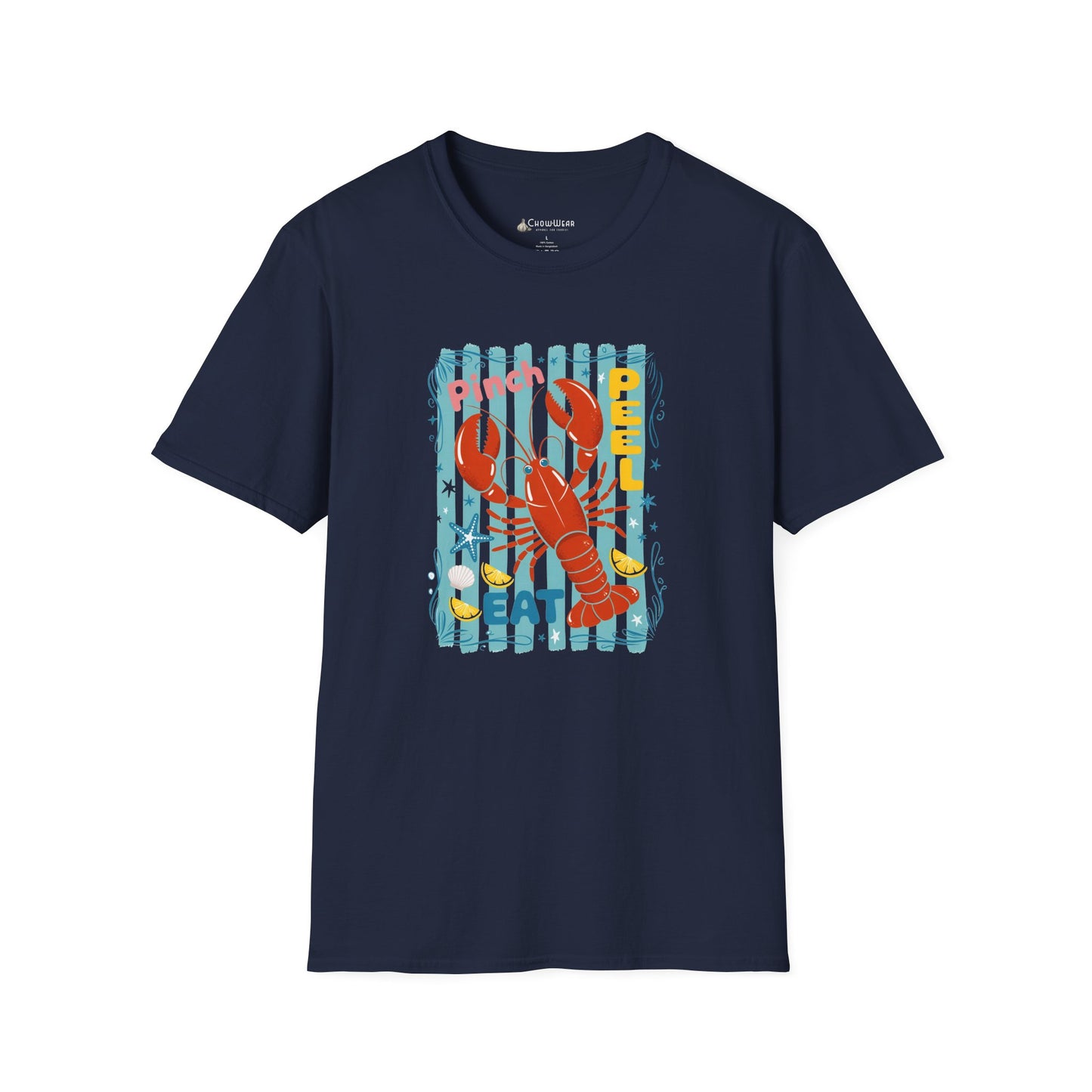 Lobster Eat Beach T-Shirt — Coastal Seafood Summer Tee