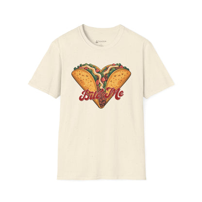 'Bite Me' Taco Lovers Mexican Foodie Street Food T-shirt