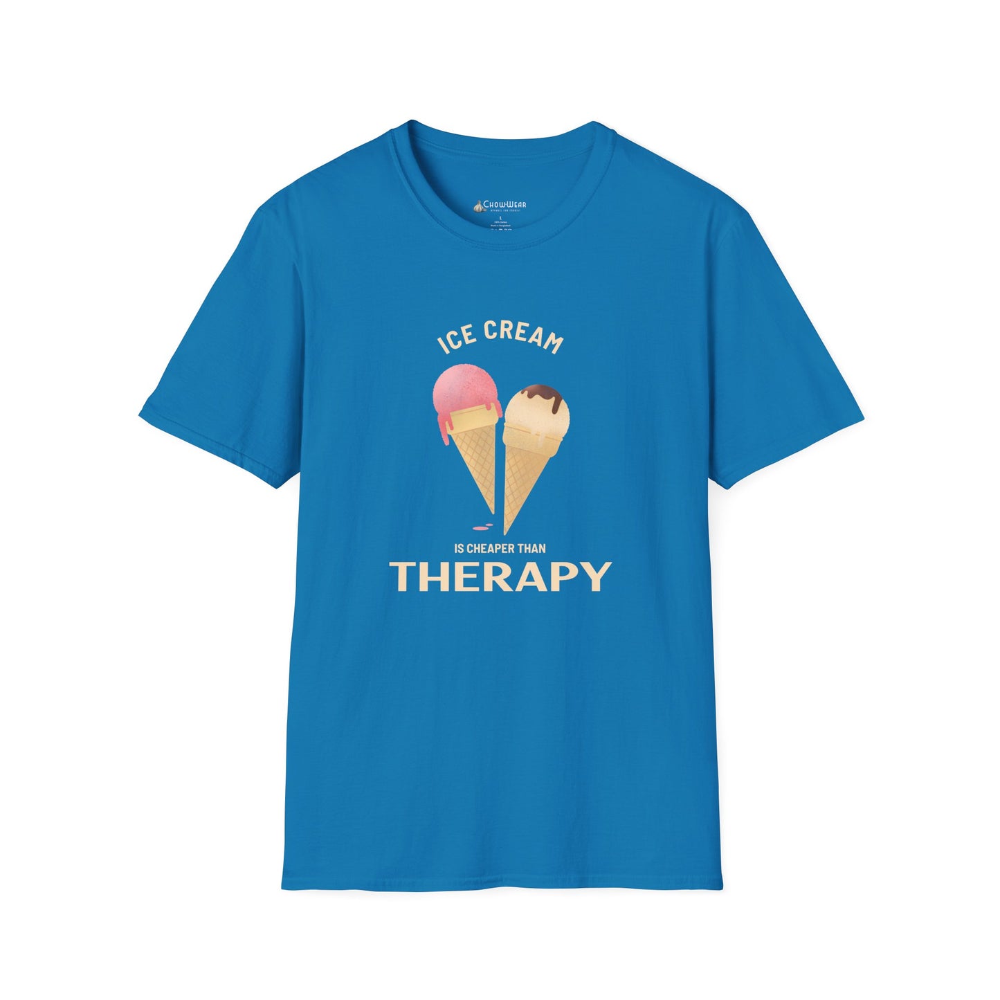 Ice Cream Is Cheaper Than Therapy T-Shirt