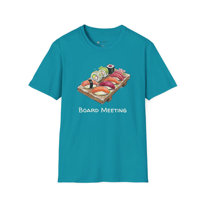 Sushi 'Board Meeting' T-Shirt — Funny Sushi Sashimi Japanese Tee for Foodies