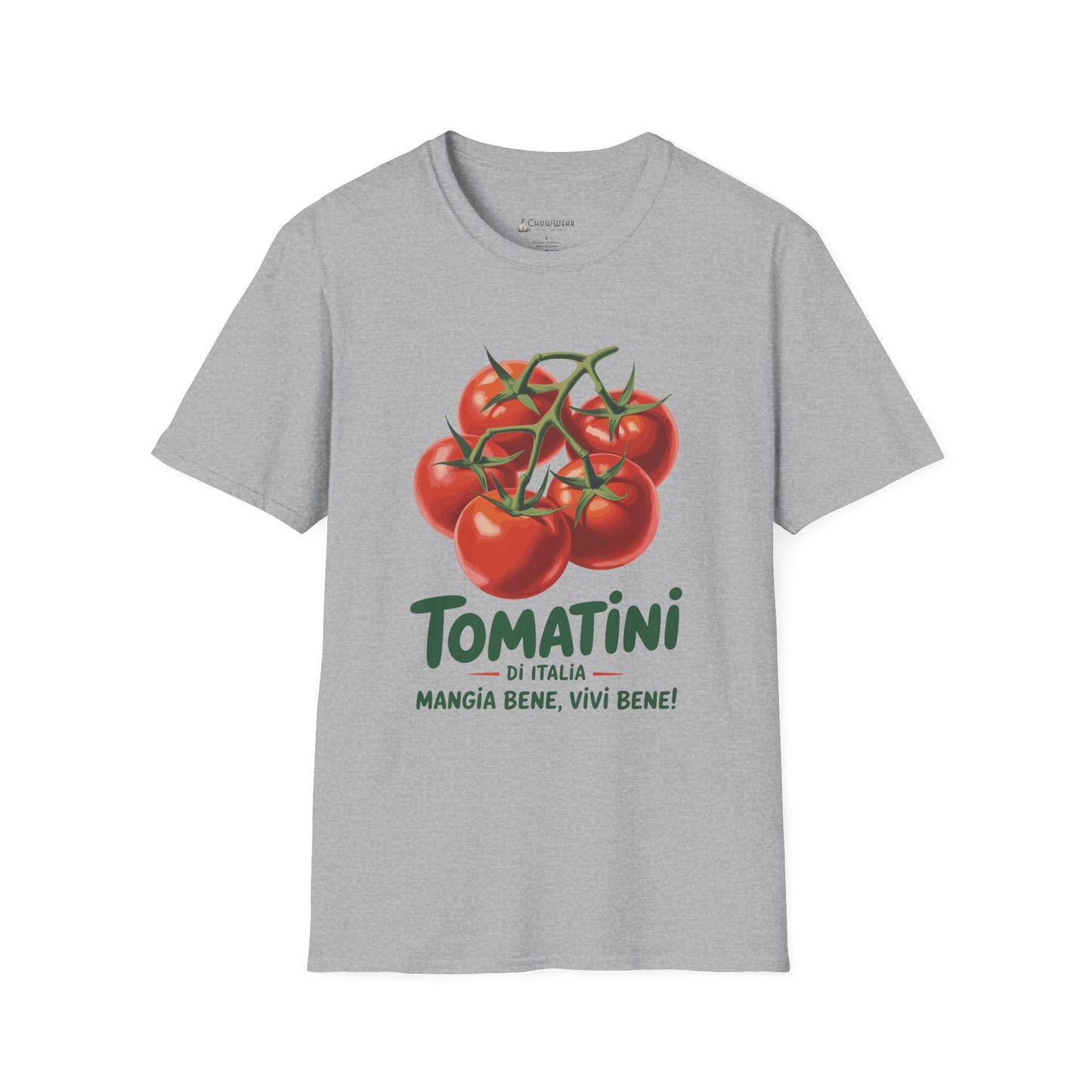 Tomatini Vintage Tomato Italian T-Shirt — Mangia Bene, Vivi Bene Italy