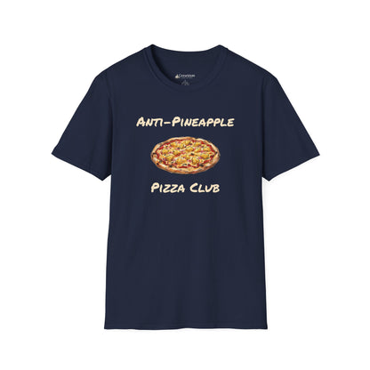 Anti-Pineapple Pizza Club T-Shirt — Funny No Hawaiian Pineapple Pizza Tee