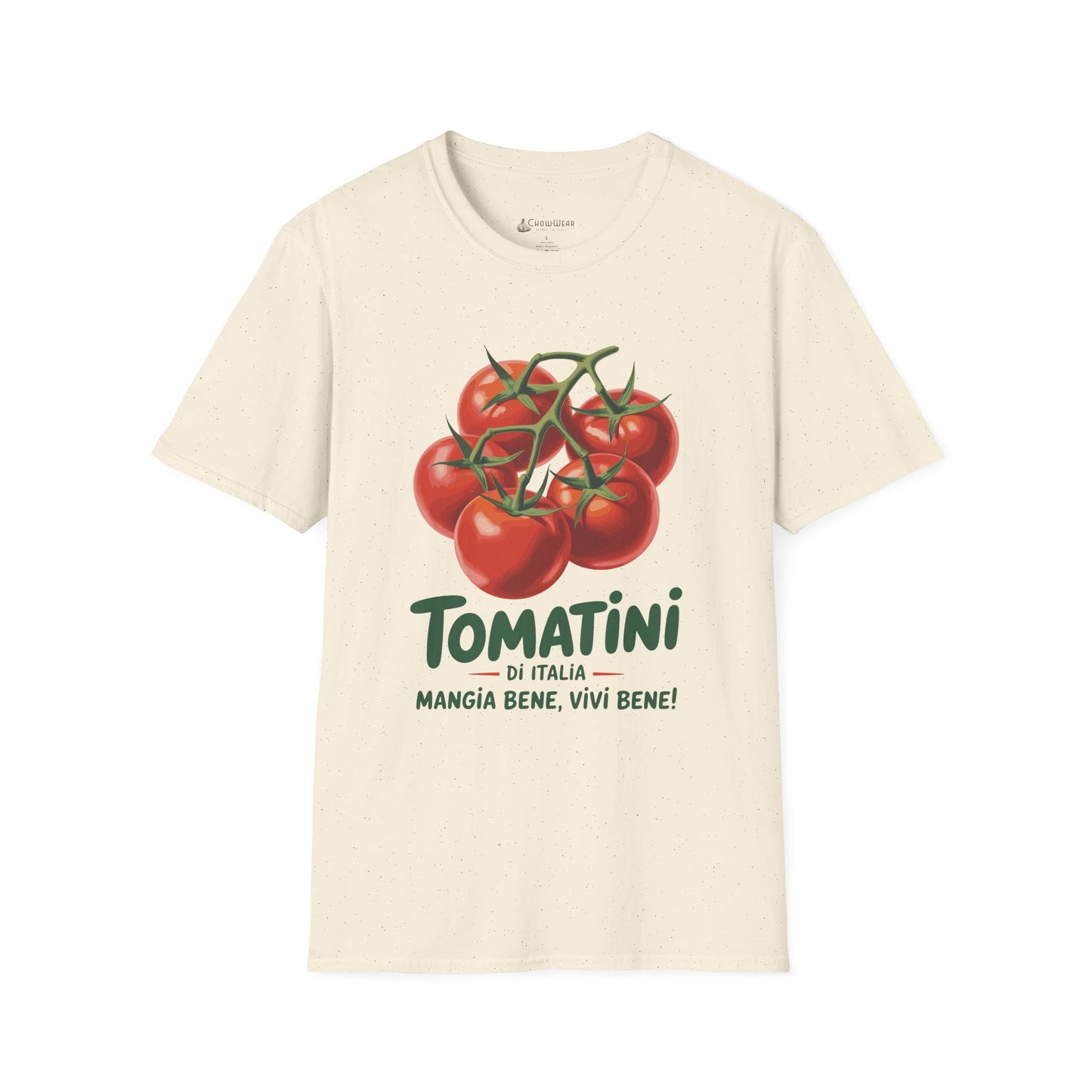Tomatini Vintage Tomato Italian T-Shirt — Mangia Bene, Vivi Bene Italy