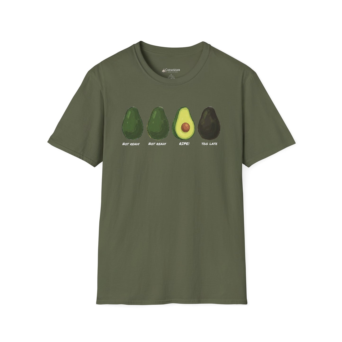 Avocado Life Cycle T-Shirt — Cute Avocado Stages Veggie Tee
