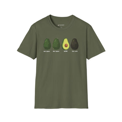 Avocado Life Cycle T-Shirt — Cute Avocado Stages Veggie Tee