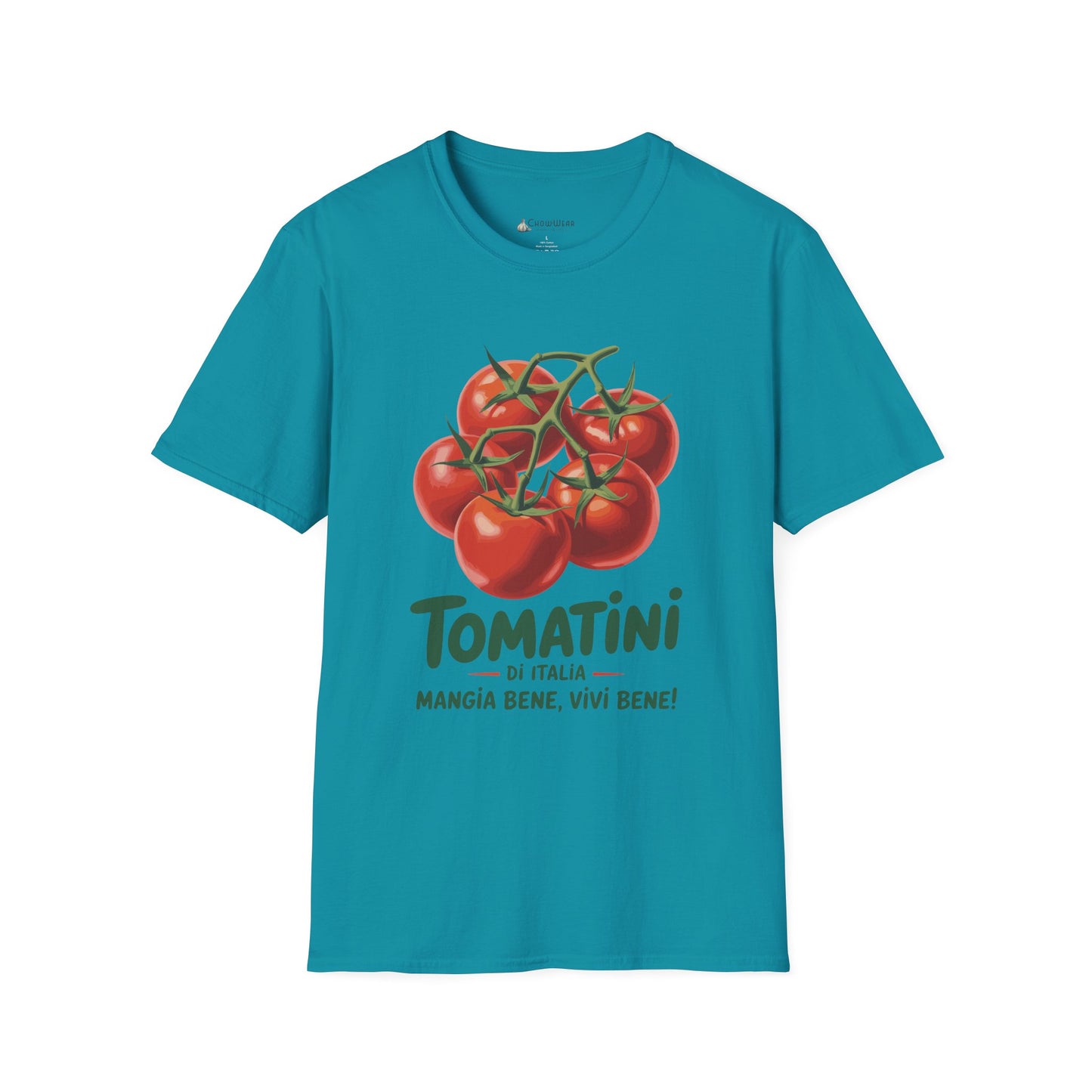 Tomatini Vintage Tomato Italian T-Shirt — Mangia Bene, Vivi Bene Italy