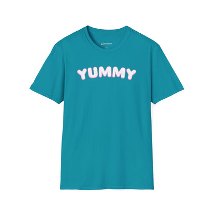 YUMMY Food T‑Shirt — Cute Retro Lettering Cooking Tee