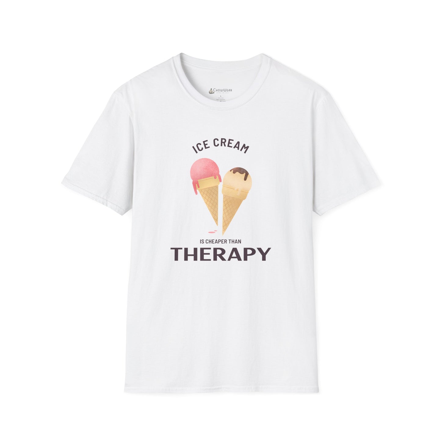 Ice Cream Is Cheaper Than Therapy T-Shirt