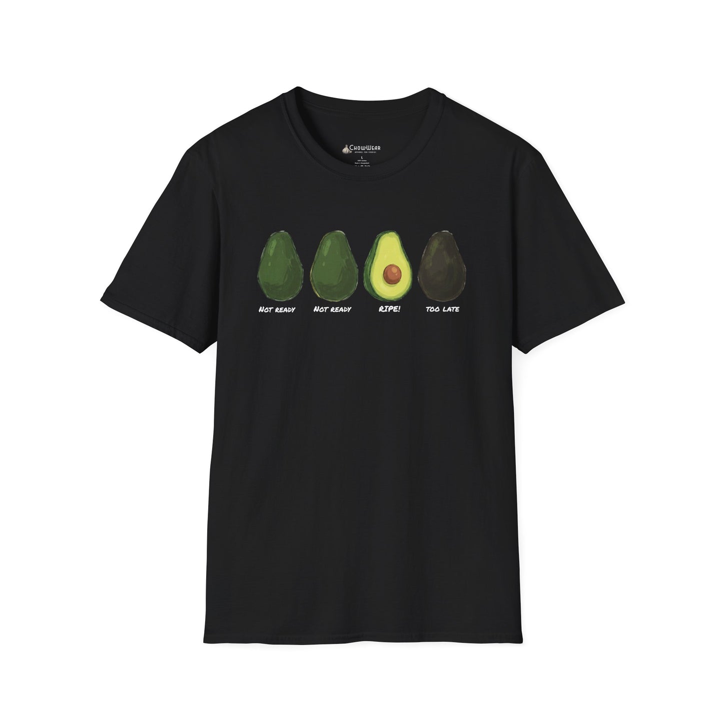 Avocado Life Cycle T-Shirt — Cute Avocado Stages Veggie Tee