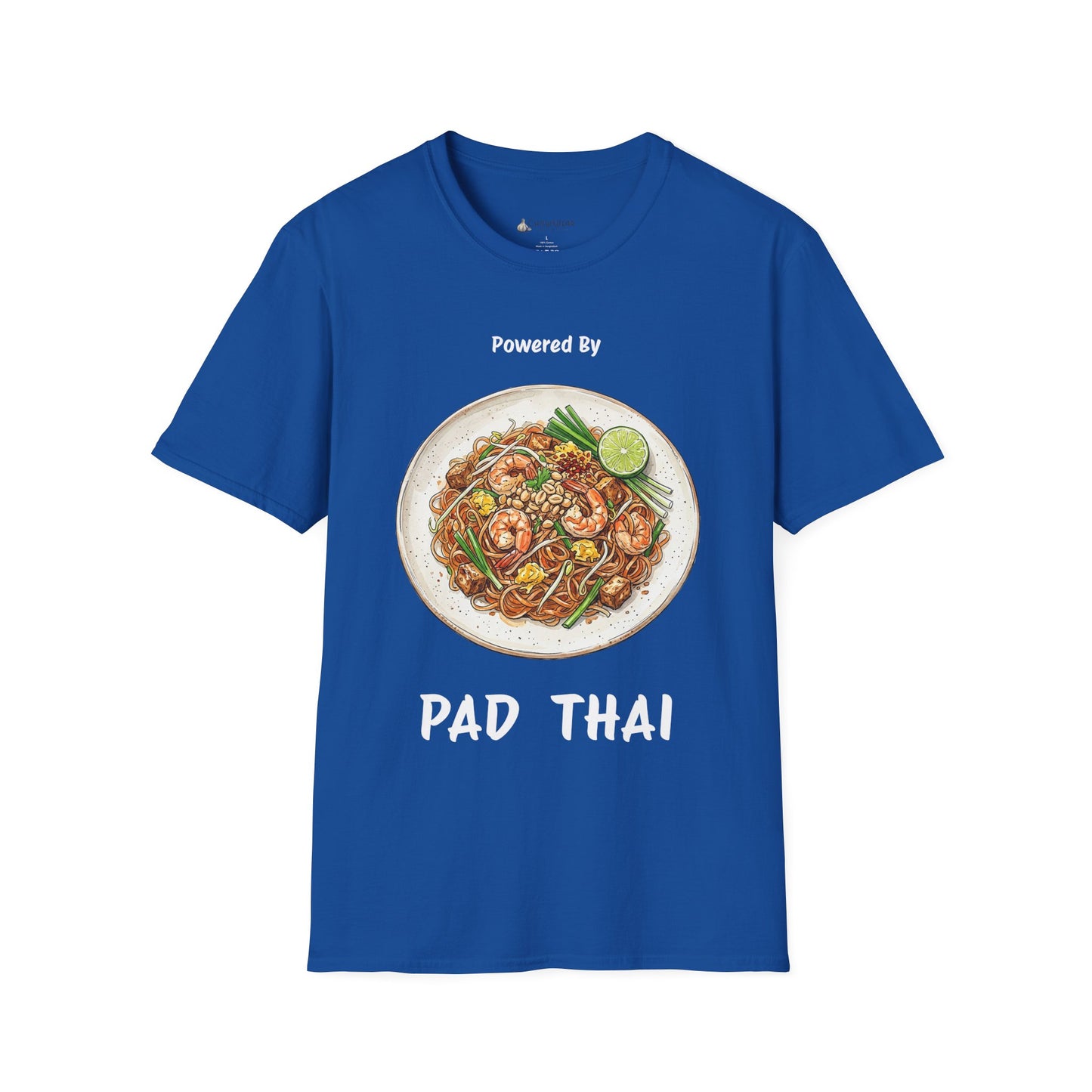 Pad Thai T-Shirt — "Powered By Pad Thai" Graphic Tee
