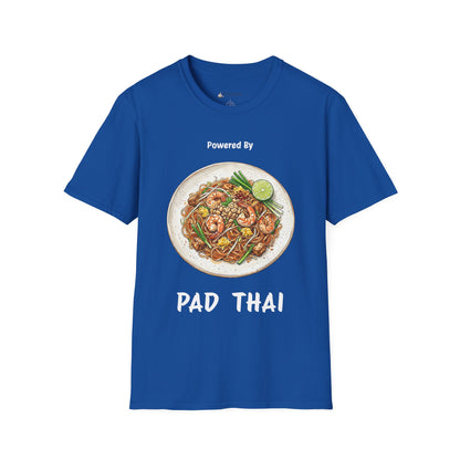 Pad Thai T-Shirt — "Powered By Pad Thai" Graphic Tee