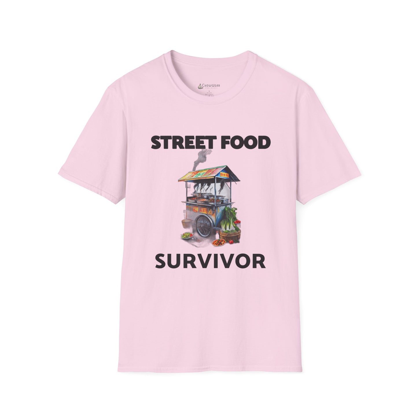 Street Food Survivor T-Shirt — Funny Food Cart Lover Tee