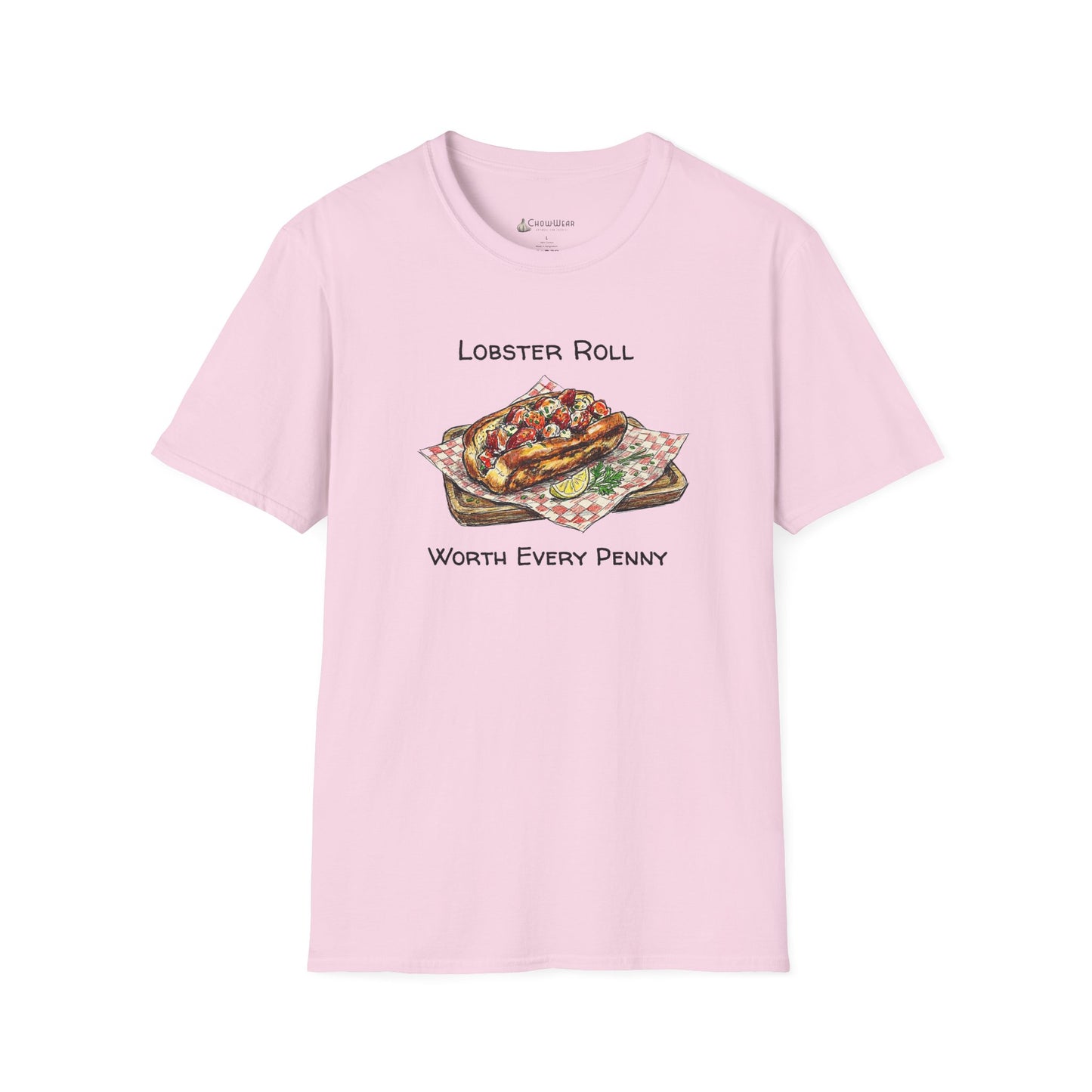 Lobster Roll Worth Every Penny T-Shirt — Seafood Lover Graphic Tee
