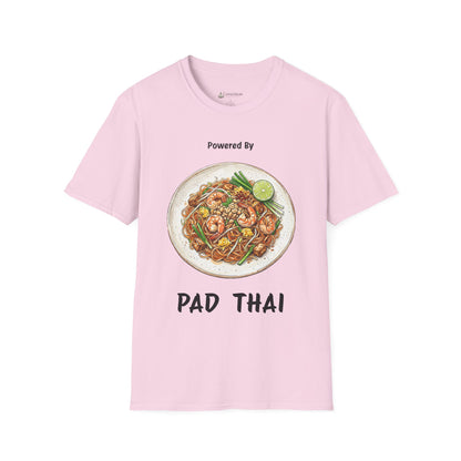 Pad Thai T-Shirt — "Powered By Pad Thai" Graphic Tee