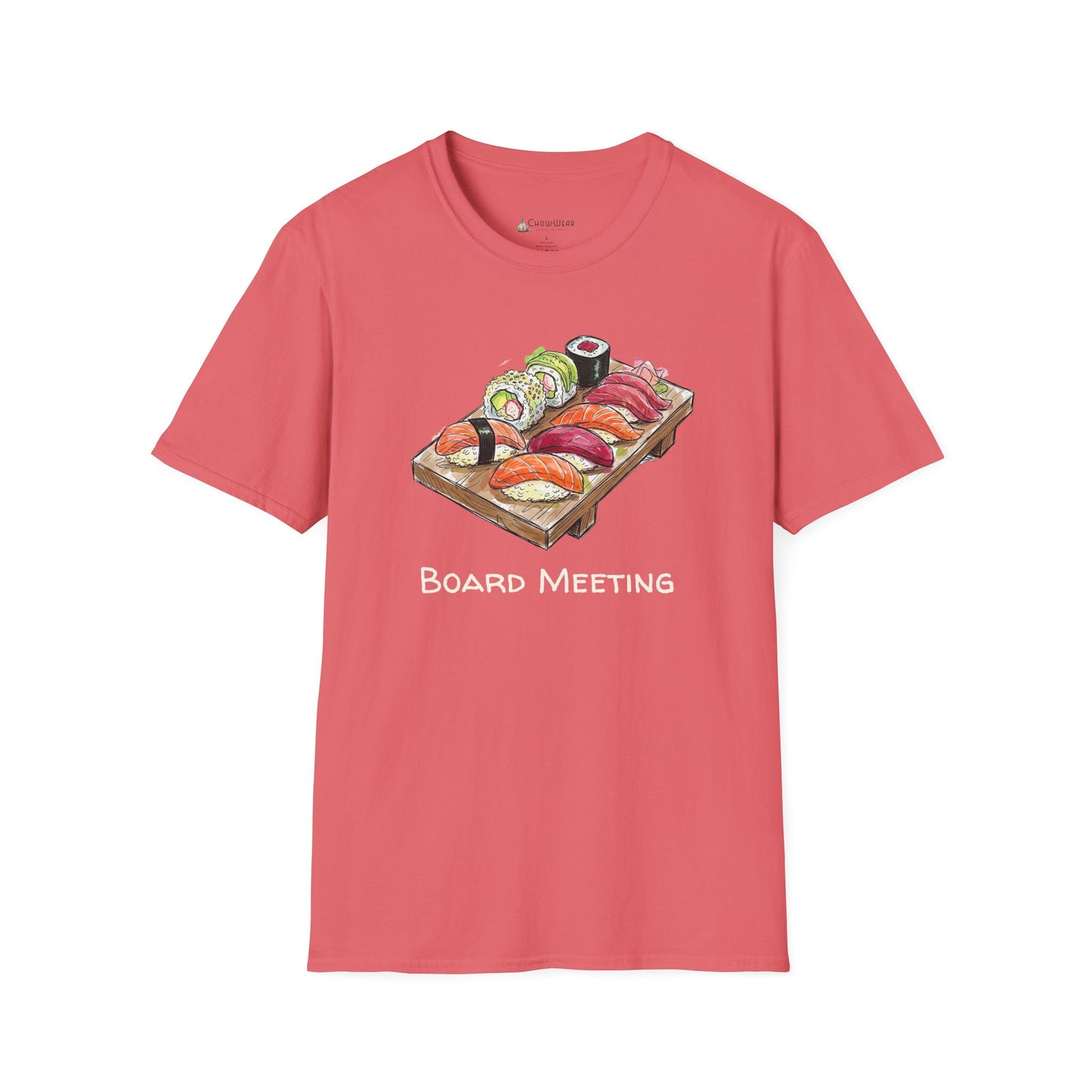 Sushi 'Board Meeting' T-Shirt — Funny Sushi Sashimi Japanese Tee for Foodies