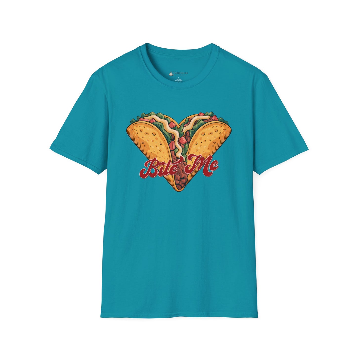 'Bite Me' Taco Lovers Mexican Foodie Street Food T-shirt