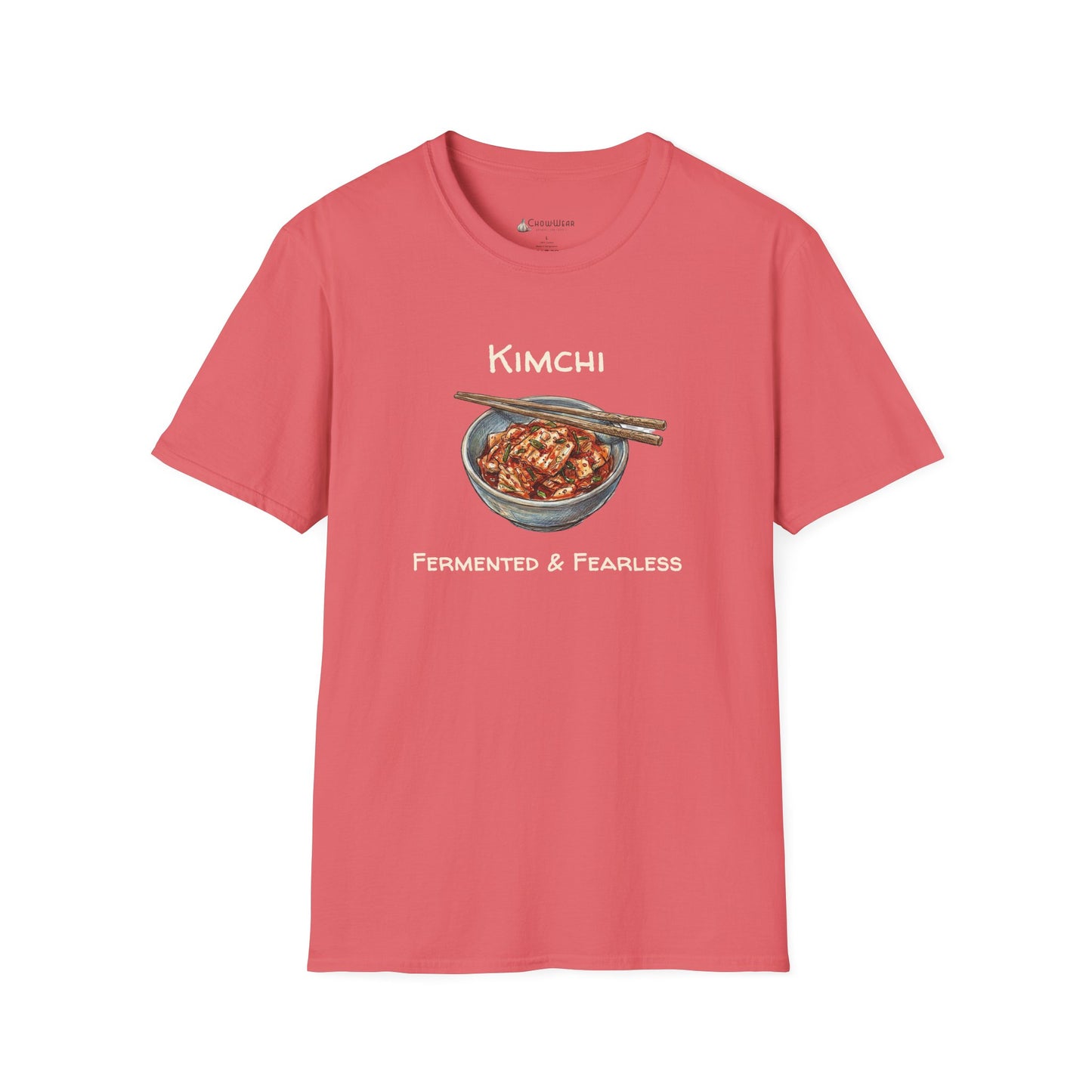 Kimchi T-Shirt — Fermented & Fearless Korean Food Graphic Tee