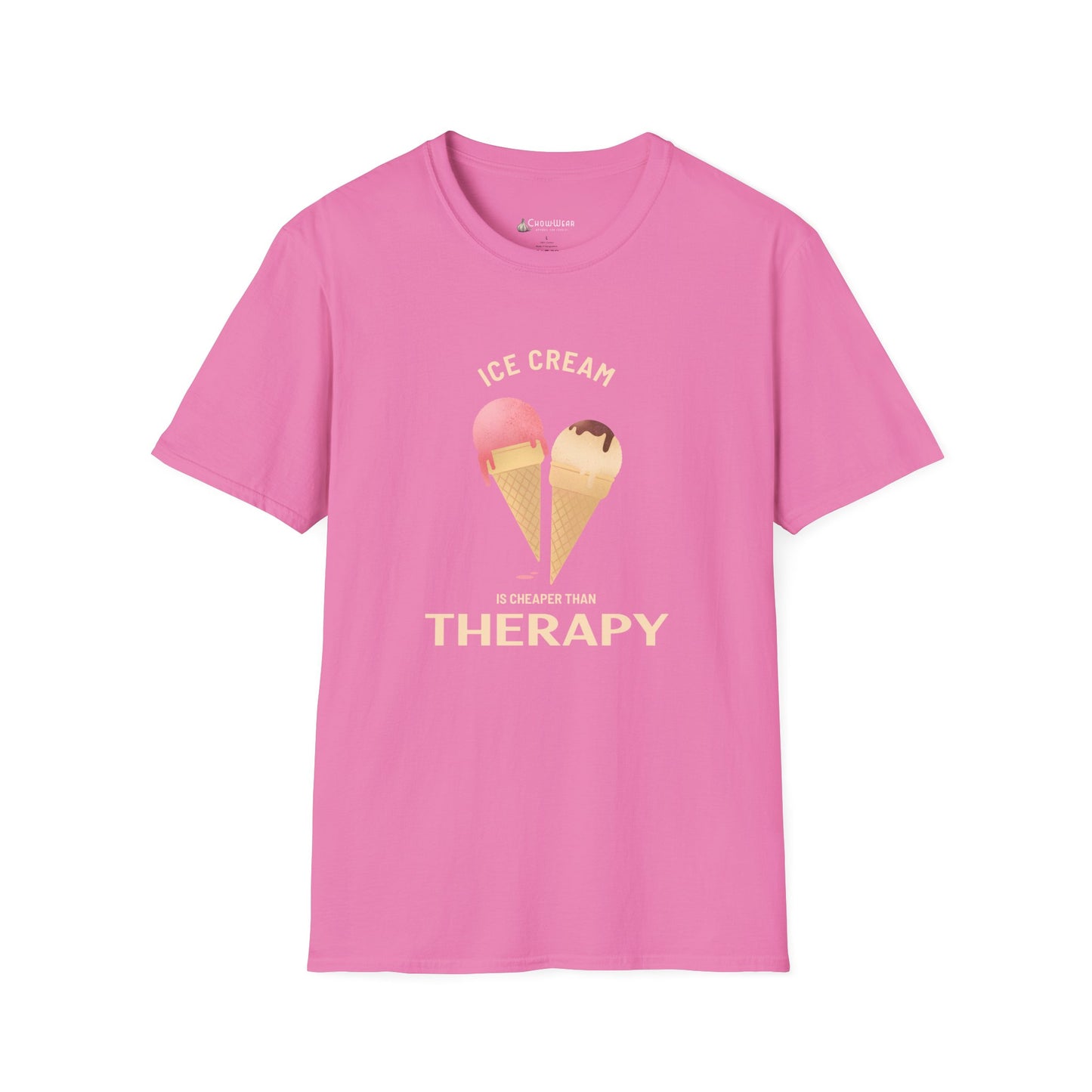 Ice Cream Is Cheaper Than Therapy T-Shirt