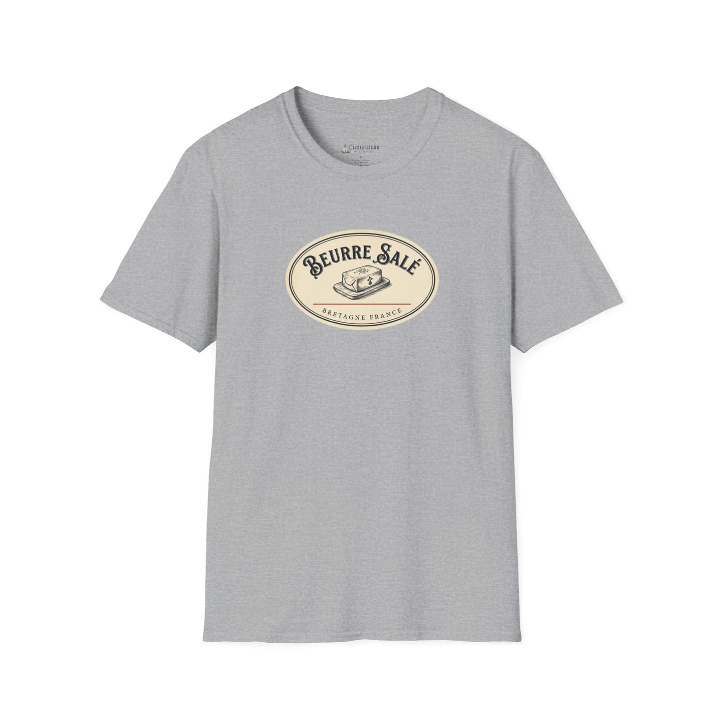 Beurre Salé Vintage Butter Patch T-Shirt — French Bakery Aesthetic