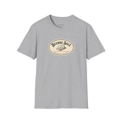 Beurre Salé Vintage Butter Patch T-Shirt — French Bakery Aesthetic