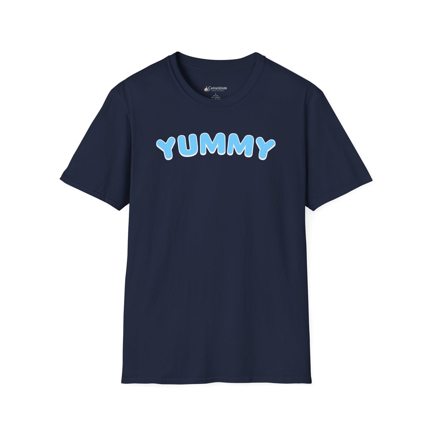 YUMMY Food T‑Shirt — Cute Retro Lettering Cooking Tee