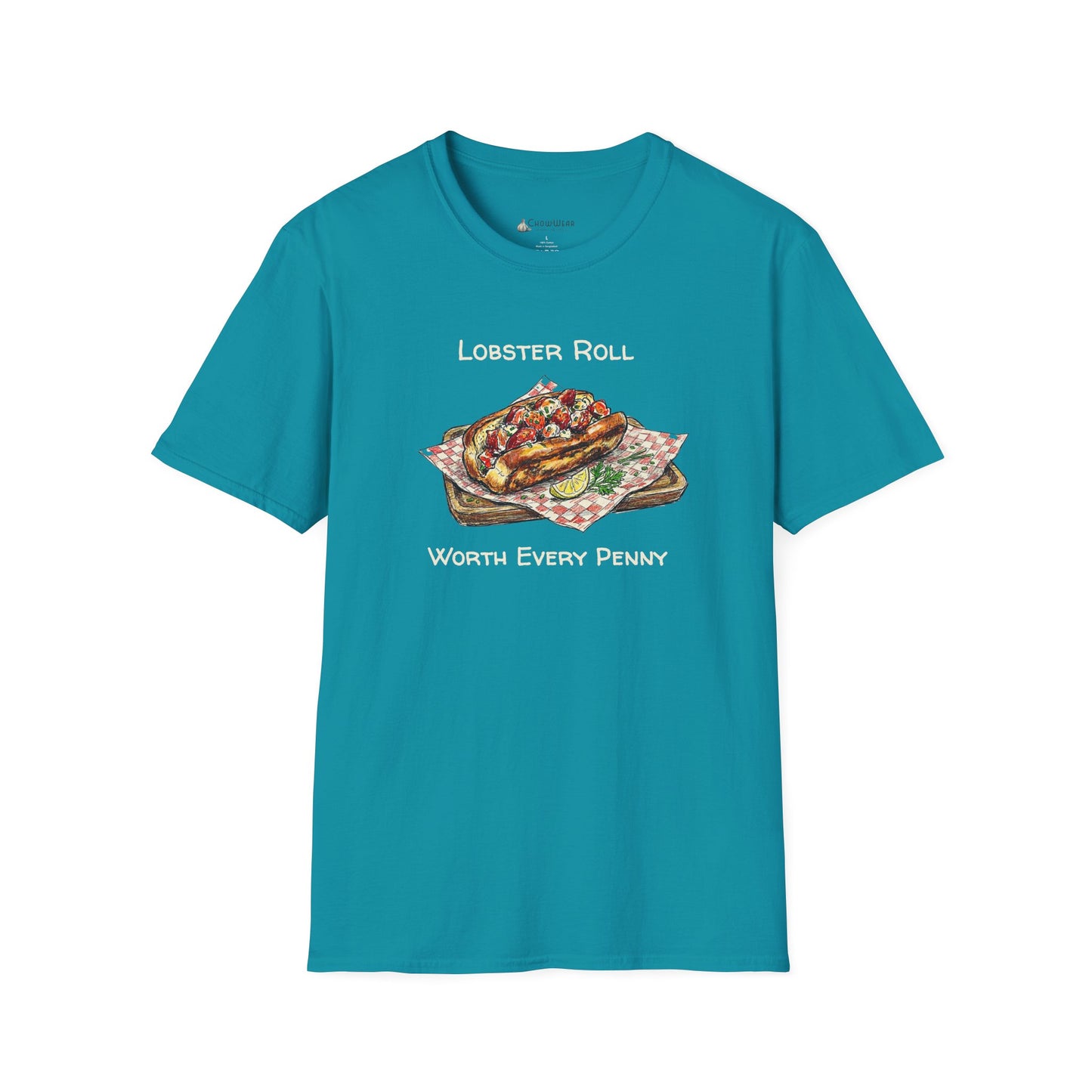 Lobster Roll Worth Every Penny T-Shirt — Seafood Lover Graphic Tee
