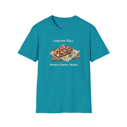 Lobster Roll Worth Every Penny T-Shirt — Seafood Lover Graphic Tee