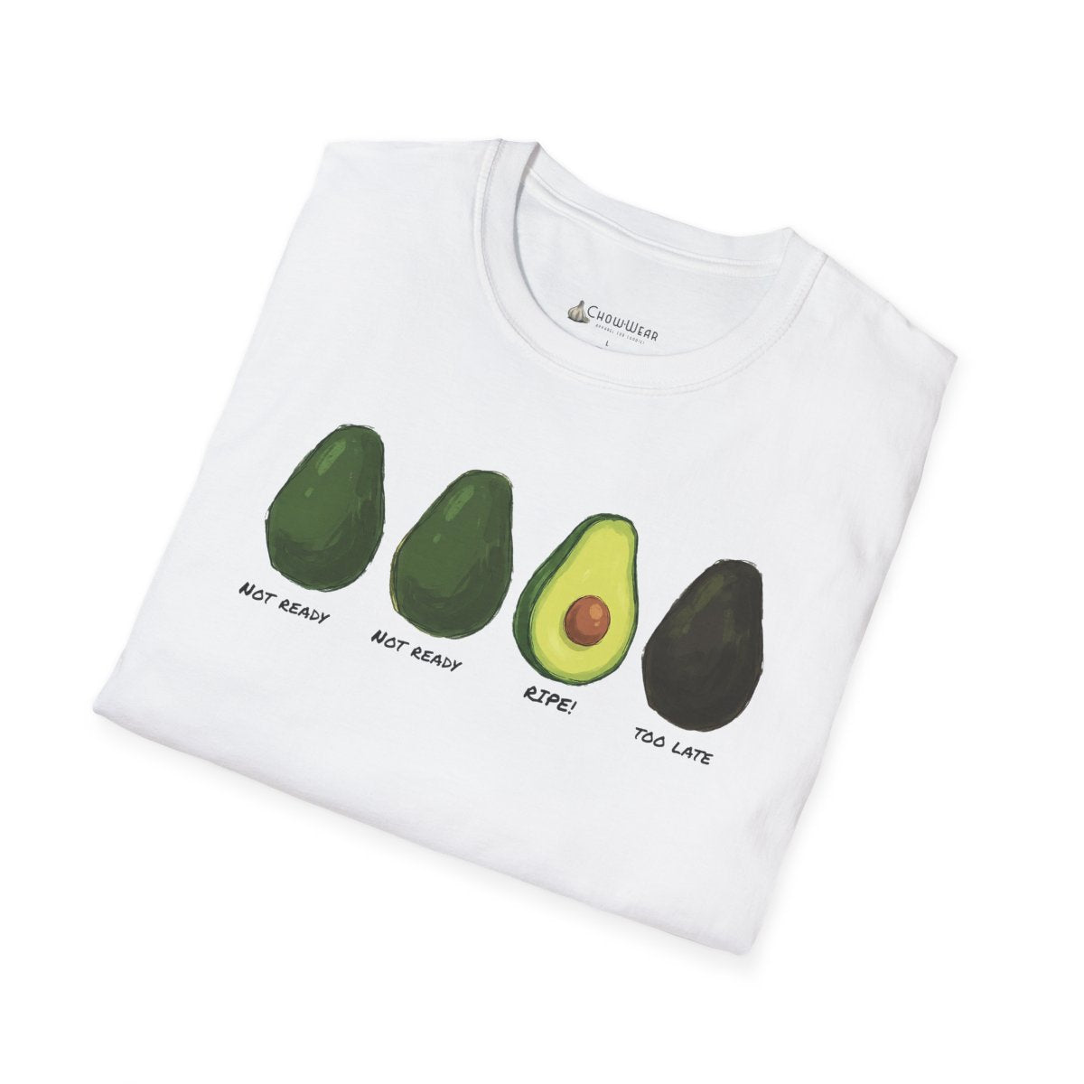 Avocado Life Cycle T-Shirt — Cute Avocado Stages Veggie Tee
