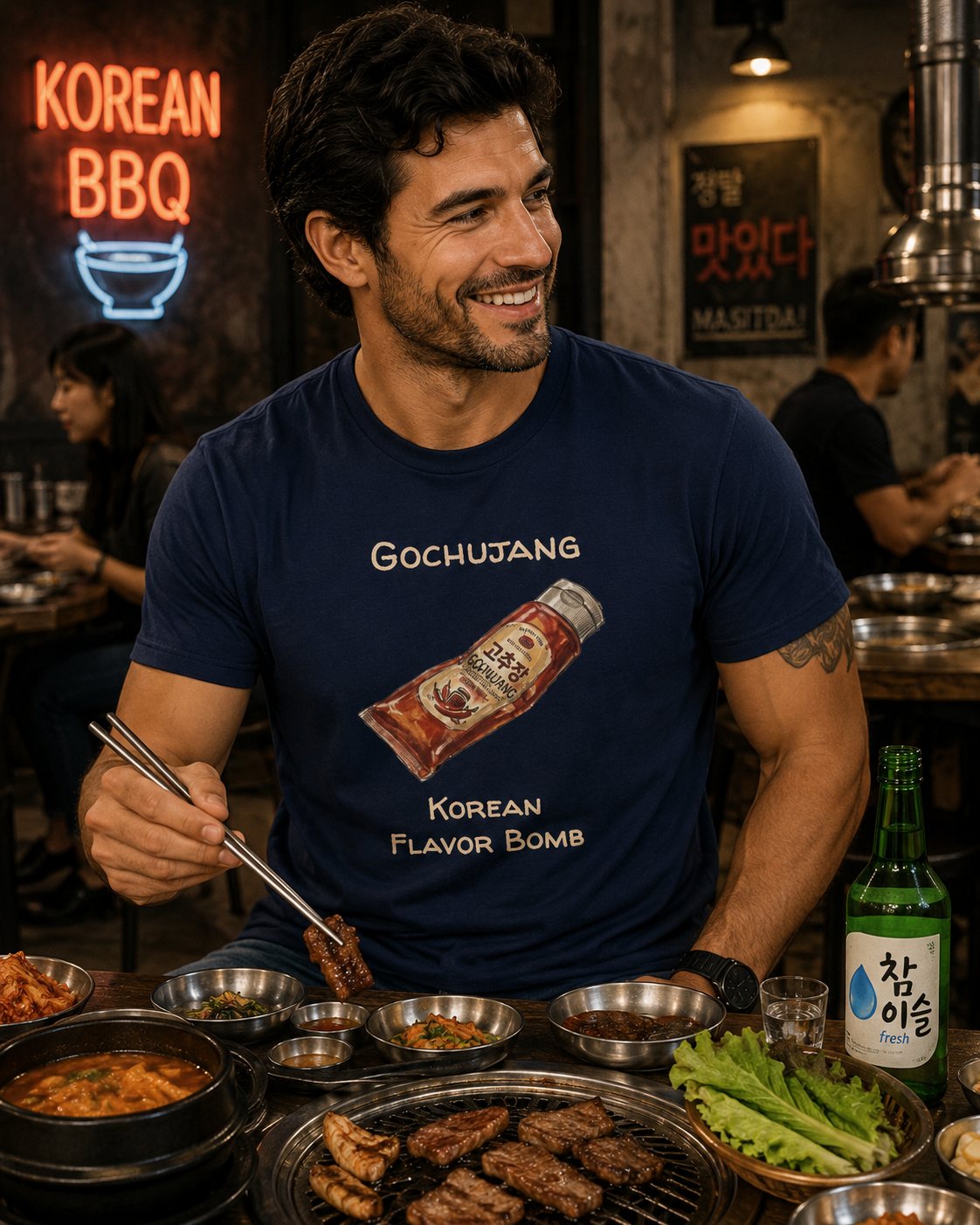 Gochujang Korean Flavor Bomb T-Shirt