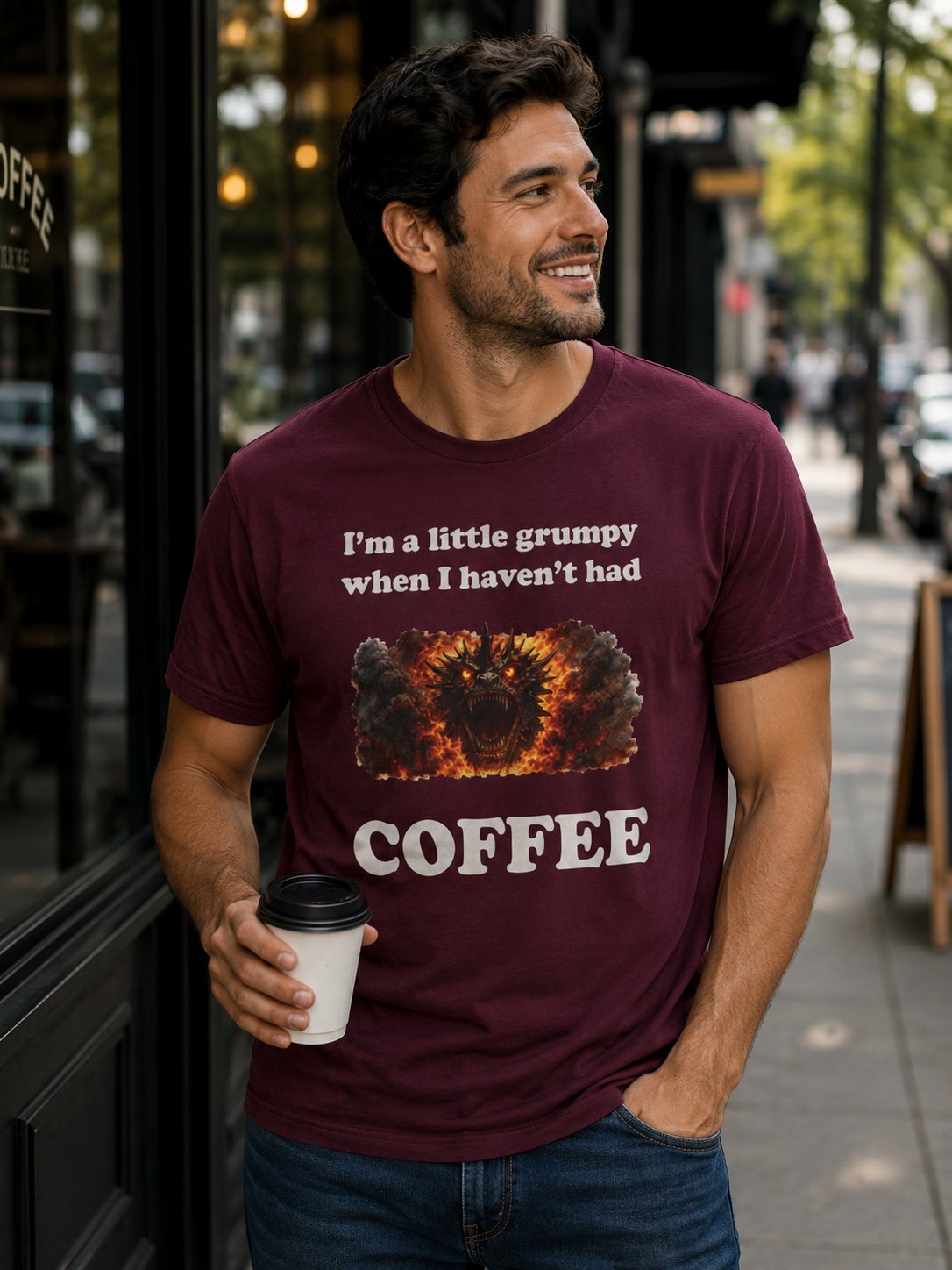I'm a Little Grumpy When I Haven't Had Coffee T-Shirt