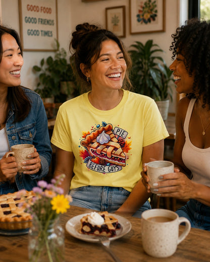 Pie Before Guys T-Shirt — Funny Pie Lover Tee
